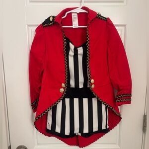 Weissman Red and Black Striped Kids Costume